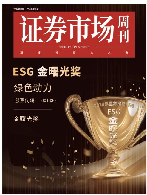 CA88集团斩获ESG“金曙光奖”