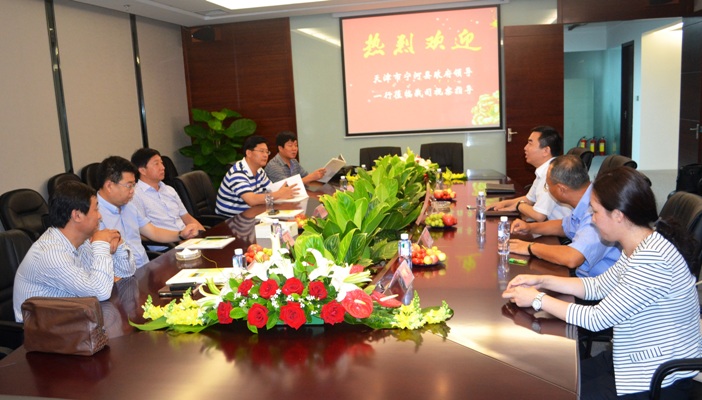天津市宁河县政府领导考察CA88