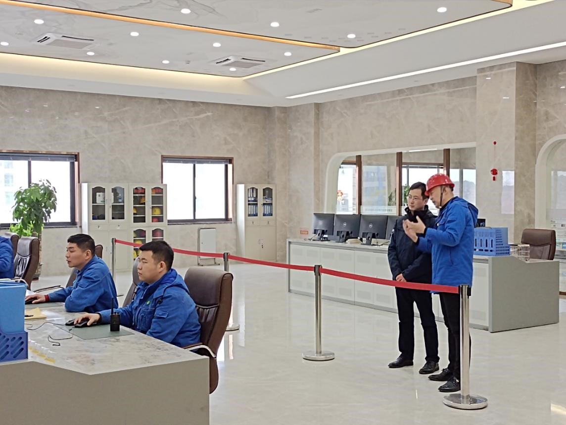 CA88集团领导到下属项目公司开展新春慰问