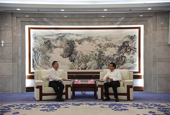 CA88集团董事长乔德卫拜会济南市政府领导